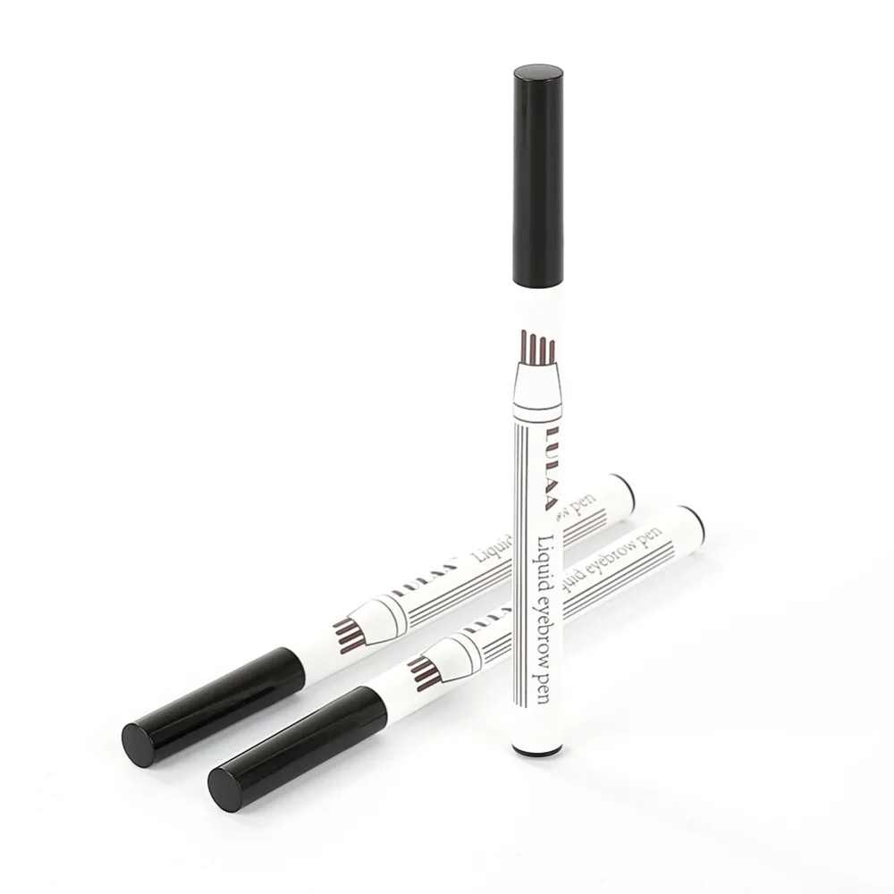 LULAA Four Heads 24H Lasting Eyebrow Enhancer Pencil Make up Waterproof Tint 3 Colors Eye Brow pen maquiagem Cosmetics TSL2M LULAA Four Heads 24H Lasting Eyebrow Enhancer Pencil Make up Waterproof Tint 3 Colors Eye Brow pen maquiagem Cosmetics TSL2M