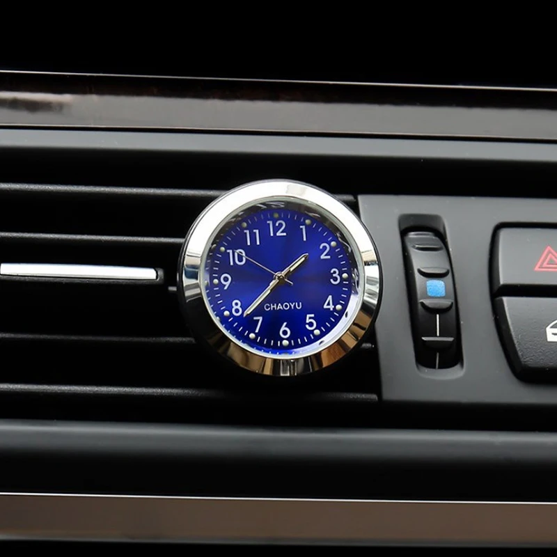

Car Ornament Automobiles Interior Decoration Clock Auto Watch Stick-On Clock Ornaments Accessories Car Decoration Watch