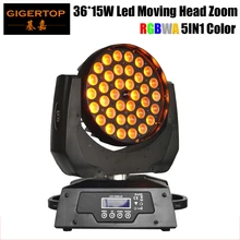 TP-L621A 36x15 Вт RGBAW 5в1 зум светодиодный Moving Head Wash, 5в1 светодиодный Moving Head Wash, сценическая движущаяся головка
