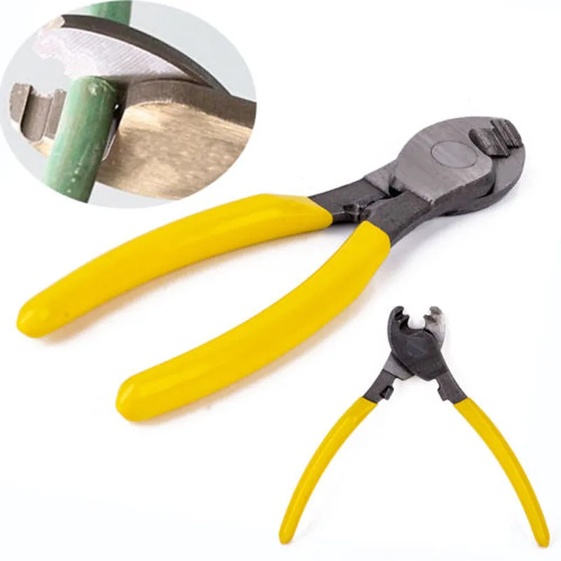 

6 Inch Cable Cutter Plastic Handle Electric Wire Stripper Cutting Plier Tool for Ports Power Steel Shipbuilding Petrochemical
