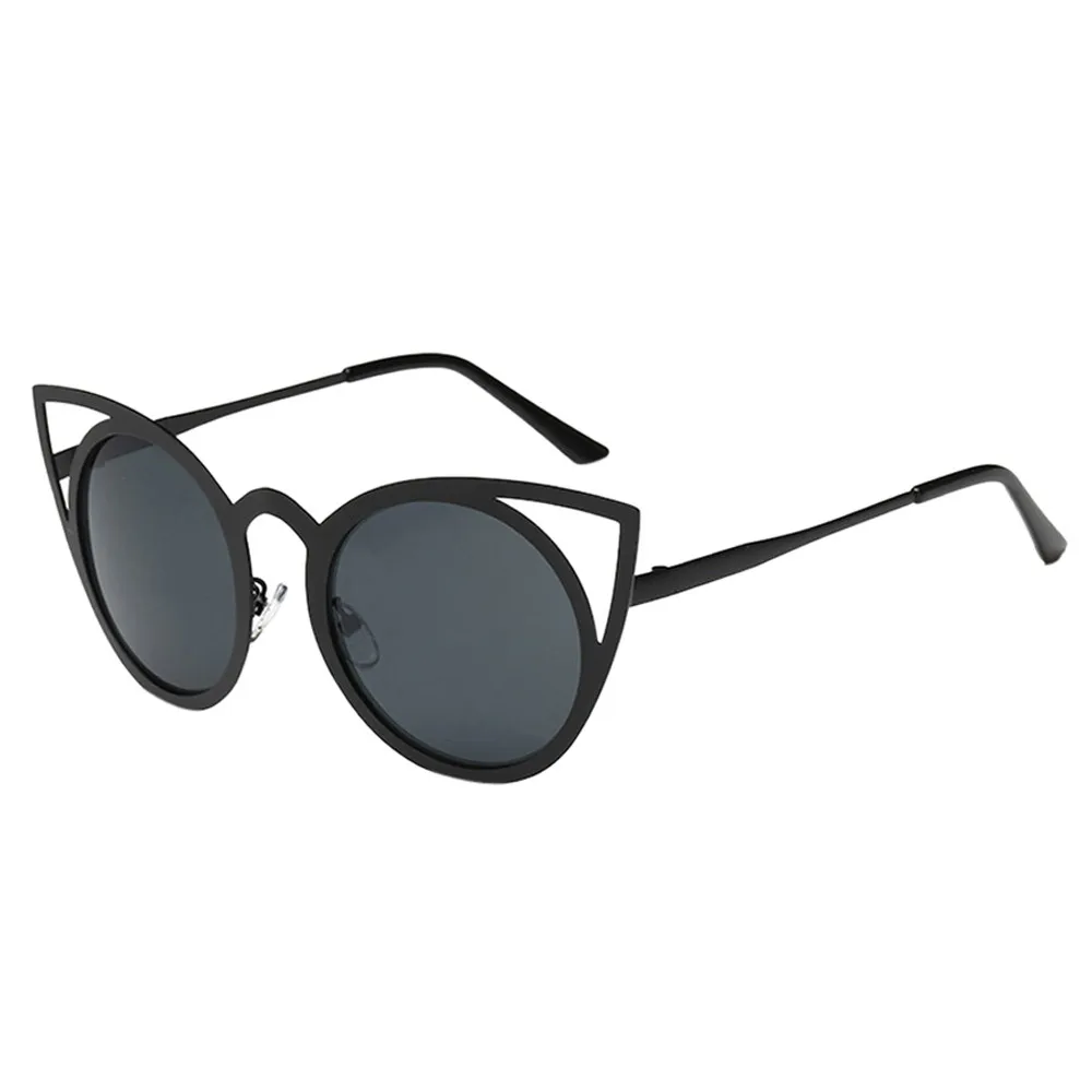 Feitong, новые модные солнцезащитные очки с большим котом, металлическая оправа, женские очки, женские солнцезащитные очки, Oculos feminino de sol,# EW
