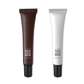 

2Pcs Waterproof Tattoo Concealer Hiding Spots Birthmarks Surgery Scar Natural Concealer Texture Fine Fresh Breathable