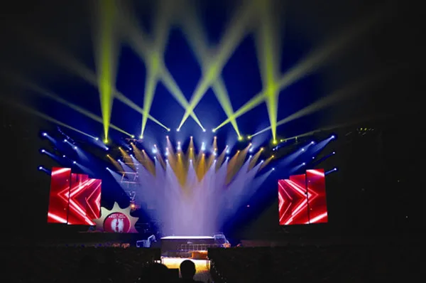 120W Beam effect