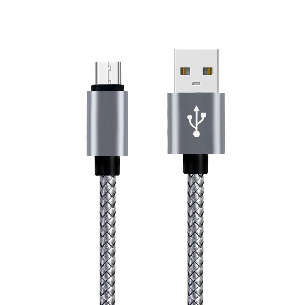 Кабель Micro USB в нейлоновой оплетке 5 В 2019 А|Зарядные устройства| |