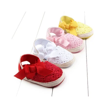 

Spring Summer Baby Girl Linen Hollow Out Sandals Infant Toddler Soft Breathable Sandal Shoes Newborn Baby Anti-slip Sole Shoes
