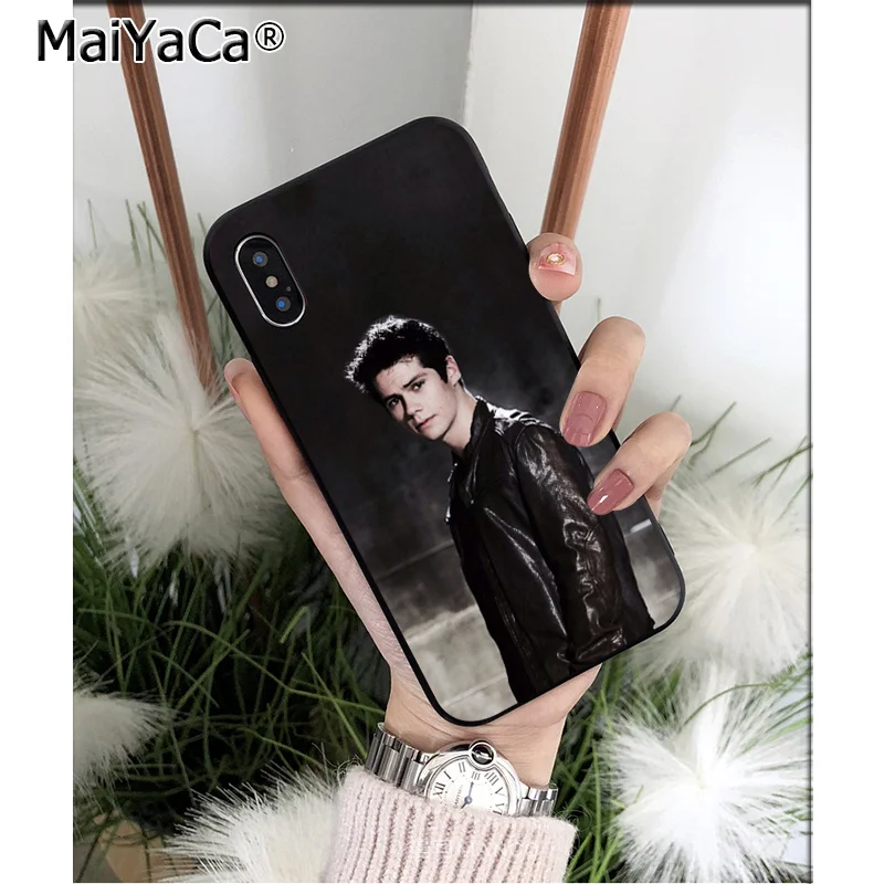 Мягкий чехол для телефона MaiYaCa Dylan O Brien из ТПУ Apple iPhone 8 7 6 6S Plus X XS MAX 5 5S SE