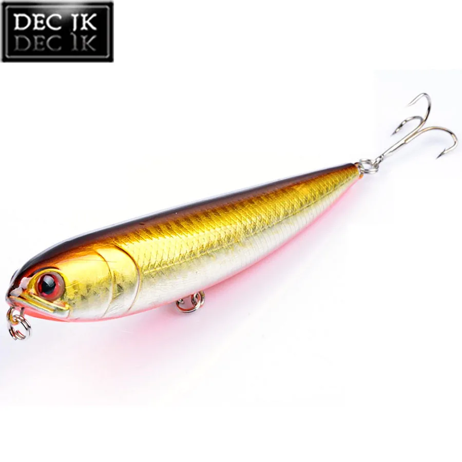 Plastic Hard Floating Pencil Sea Fishing Lure Wobblers For Pike Trolling 1PCS Saltwater Fake Artificial Bait For Fishing Tackle (3)