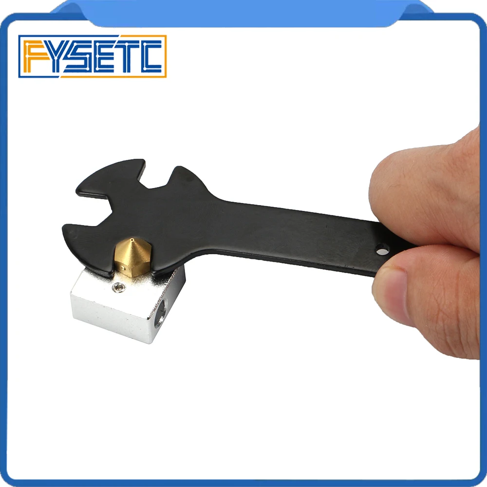 3D Printer Parts Alat 5 In 1 Kunci Tetap 5.7 MM Ke 20.2 Mm Baja Kunci