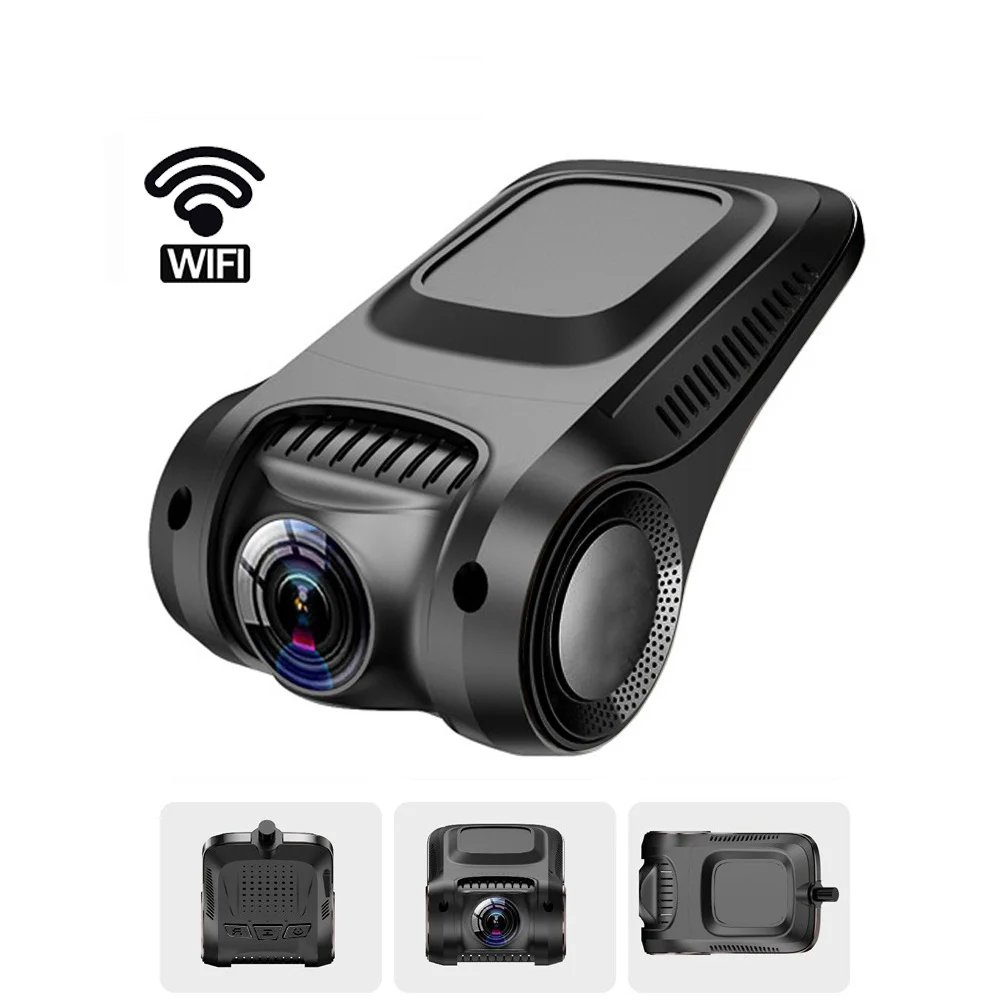 Novatek-96655-Dash-Camera-WiFi-Full-HD-1080P-Car-DVR-Dashcam-without-Screen-170-Degree-Video