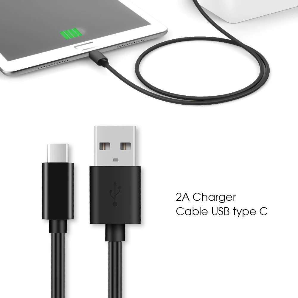 Кабель USB Type C KEBIDU 2A кабель 100 см для Samsung Galaxy S9 S8 Note 9 зарядный передачи данных One Plus 6