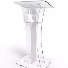 Акриловый Настольный стенд/акриловый Трибуна для классных комнат Подиум/акриловый подиум стол