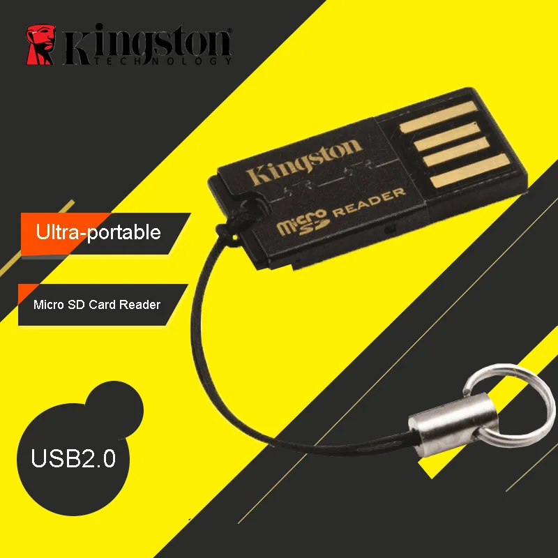 Kingston USB 2 0 Micro SD кардридер microSD microSDHC microSDXC флэш карта памяти адаптер|memory card adapter|card