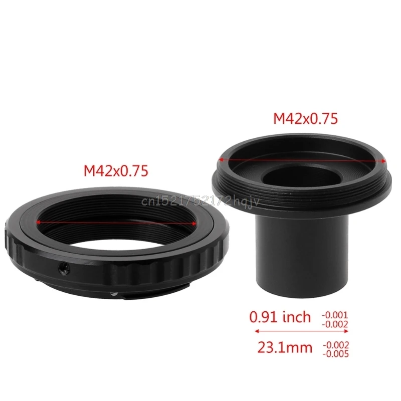 

Metal Bayonet Mount Lens Adapter 23.2MM for Canon EOS DSLR Cameras to Microscope D22 dropship