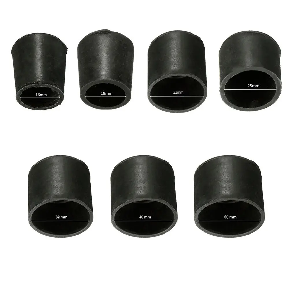 4Pcs/Set Rubber Protector Caps Anti Scratch Cover for Chair Table Furniture Feet Leg TN88