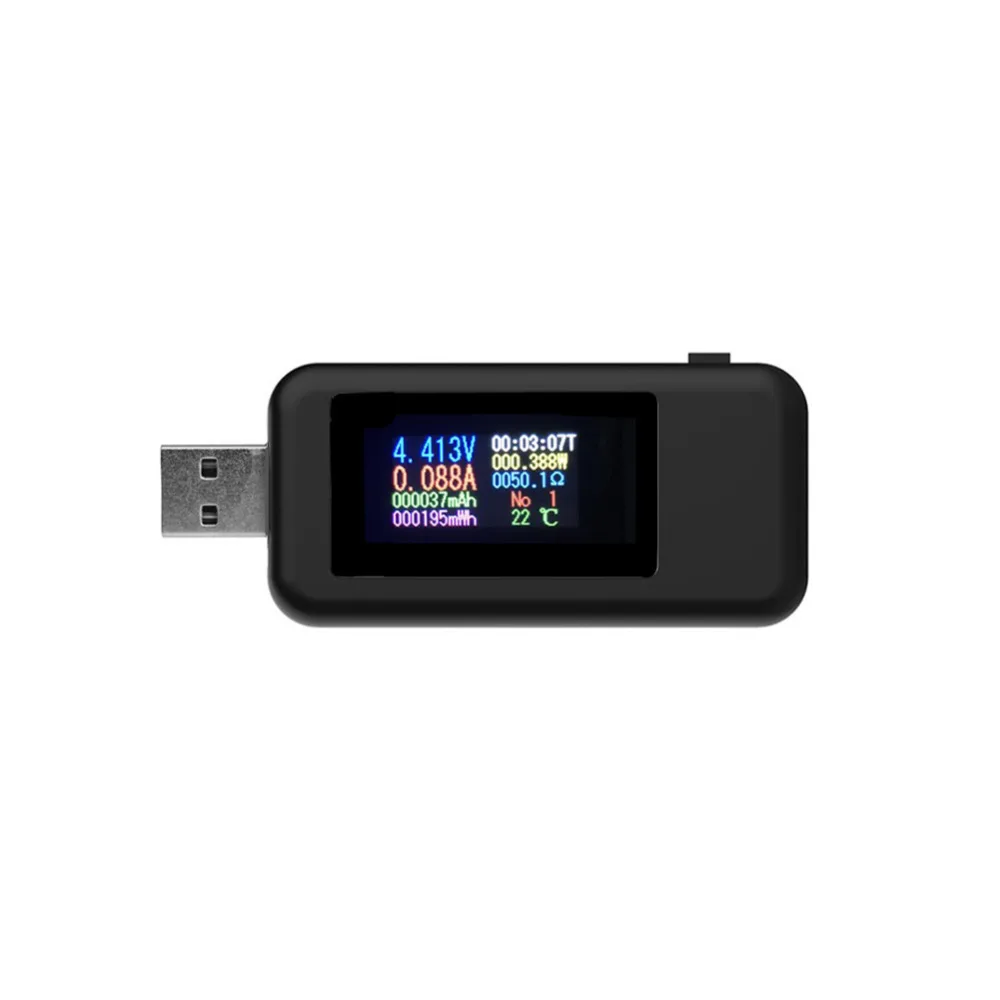 10 IN 1 USB Detector Voltmeter Ammeter USB Tester Voltage Current Tester Power Capacity Tester Indicator Voltage Current Meter 10 IN 1 USB Detector Voltmeter Ammeter USB Tester Voltage Current Tester Power Capacity Tester Indicator Voltage Current Meter