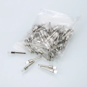 

Superior 100pcs Dental Prophylaxis Polishing Brushes Flat & Tapered Teeth Stain Removal Polisher Dental Lab Product BFWY