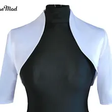 Новое поступление, женское белое атласное болеро на свадьбу или Выпускной, Размеры s m l xl XXL