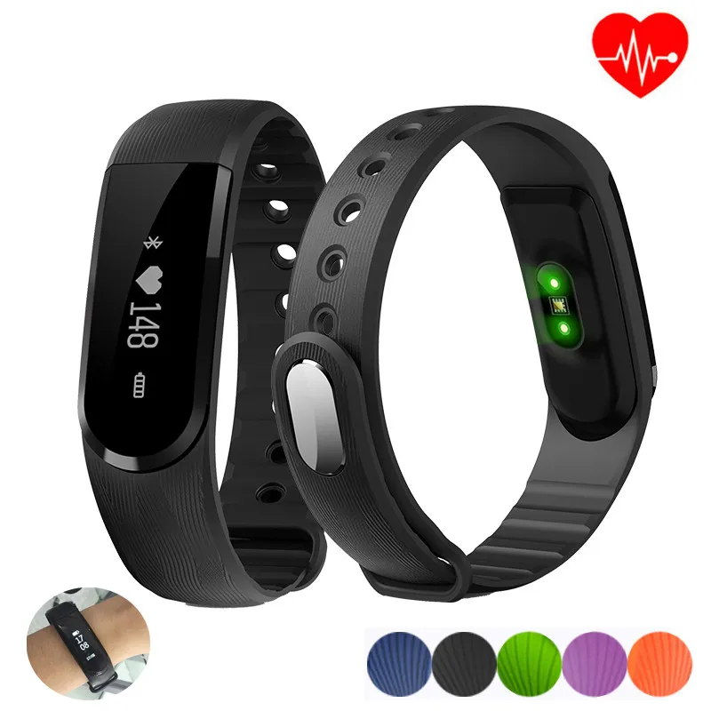 Hongsund ID101HR Smartband Heart Rate Monitor Smart Wristband Activity Tracker P