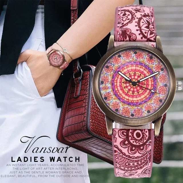 Dropshipping Women Creative Flower Watches Ladies Fashion Casual Leather Quartz Dropshipping Women Creative Flower Watches Ladies Fashion Casual Leather Quartz