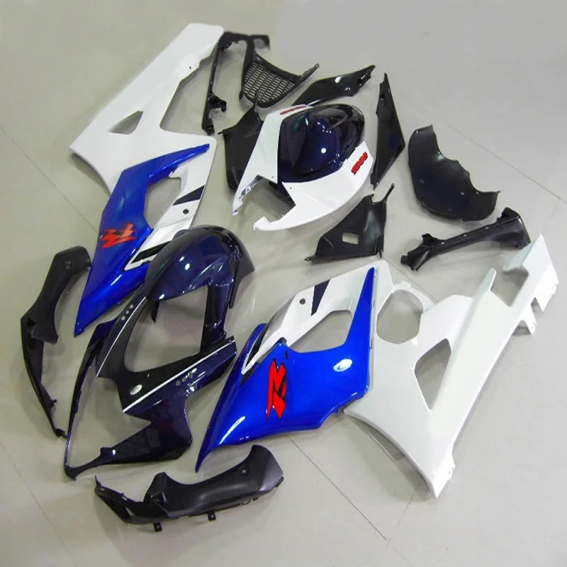 

Injection New aftermarket set for SUZUKI K5 K6 GSXR1000 2005 2006 black blue abs fairing kit GSXR 1000 05 06 fairings
