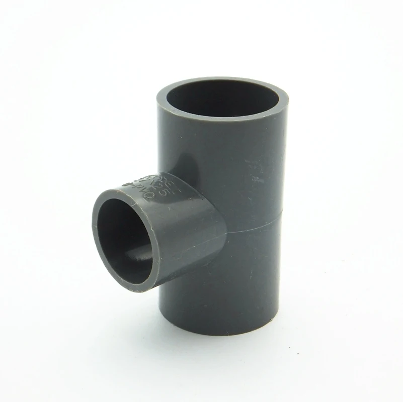 Size : Inner Dia.63mm Tubes Pipes /& Hoses 5pcs PVC Inner Diameter20//25//32//40//50mm Connector UPVC Pipe Fittings Wate Supply Adapter Fish Tank Pipe Drainage Connector