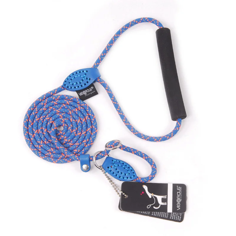 Pet Products Dog Leash Rope For Small Large Dogs Nylon Dog-Collar Leashes Harness Running Dog Lead Leashes Rope K9 (12)