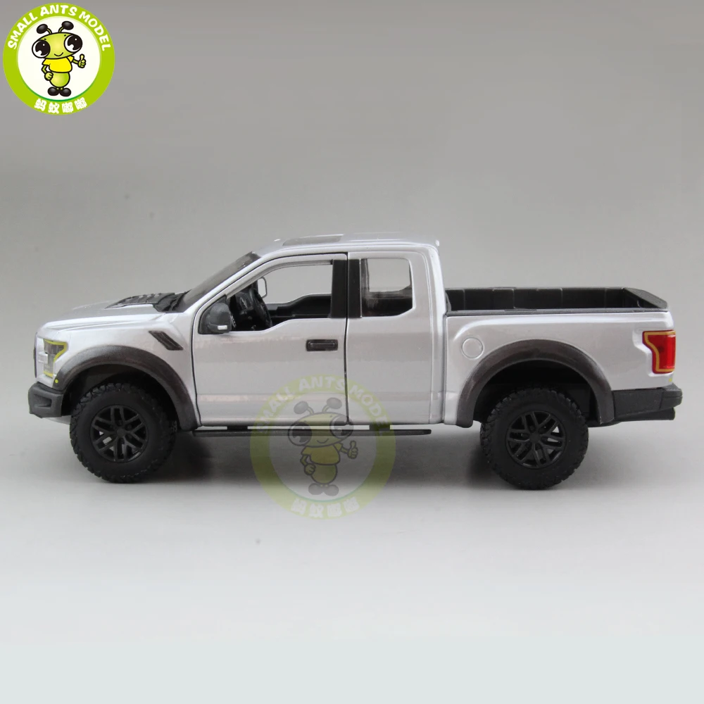 1/24 Ford F150 F 150 Raptor грузовики пикап литой металлический автомобиль модель игрушки для детей мальчик девочка подарок коллекция Maisto серебро