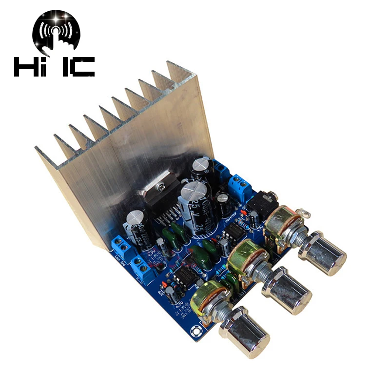 

TDA7379 2.1 Digital Audio Amplifier Board Subwoofer Speaker Amplifiers AC/DC 12V 2*13W+38W Dual Op Amp NE5532