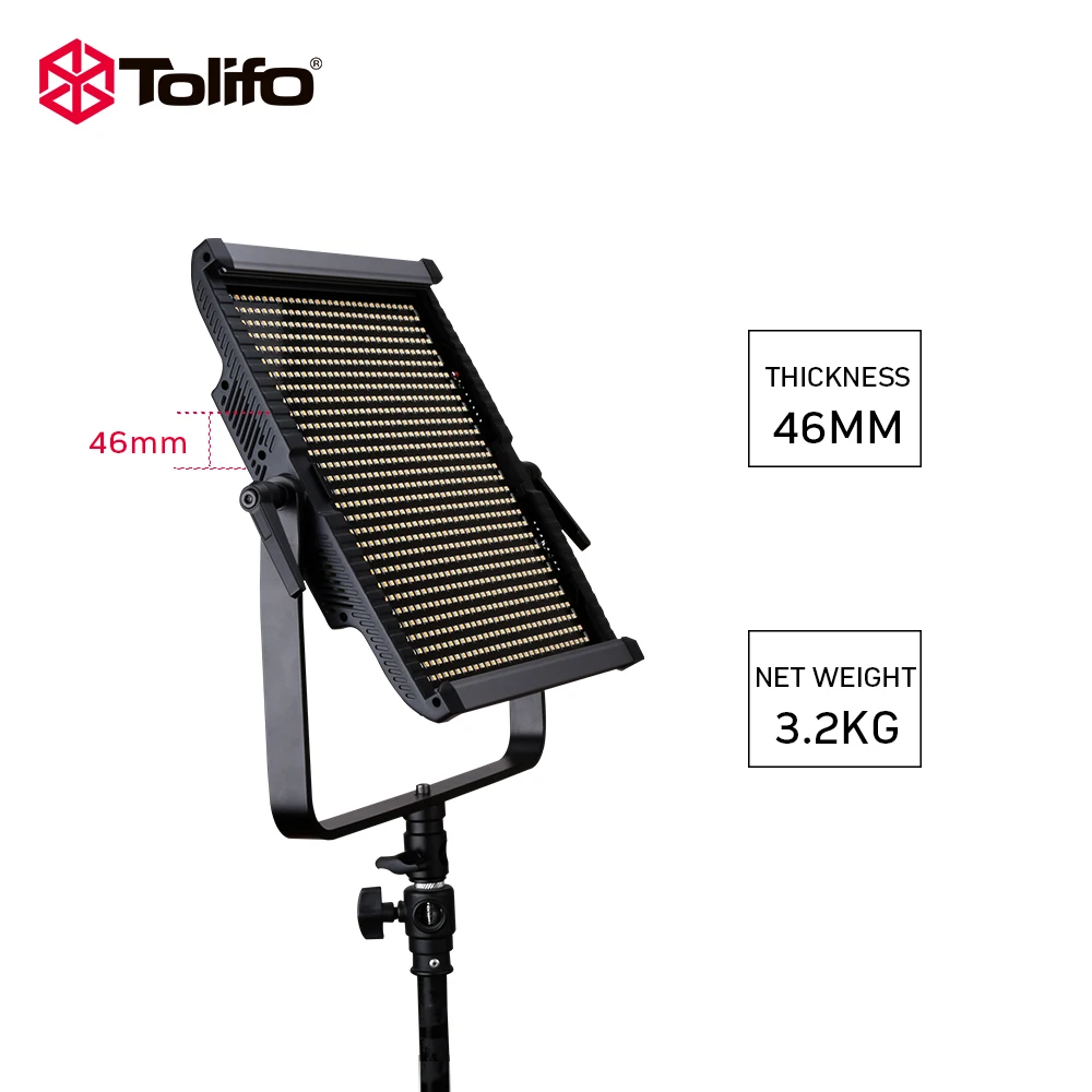 Tolifo GK S150B 150W 1700 шт светодиодный ные лампы двухцветные с регулируемой яркостью 10% 99%