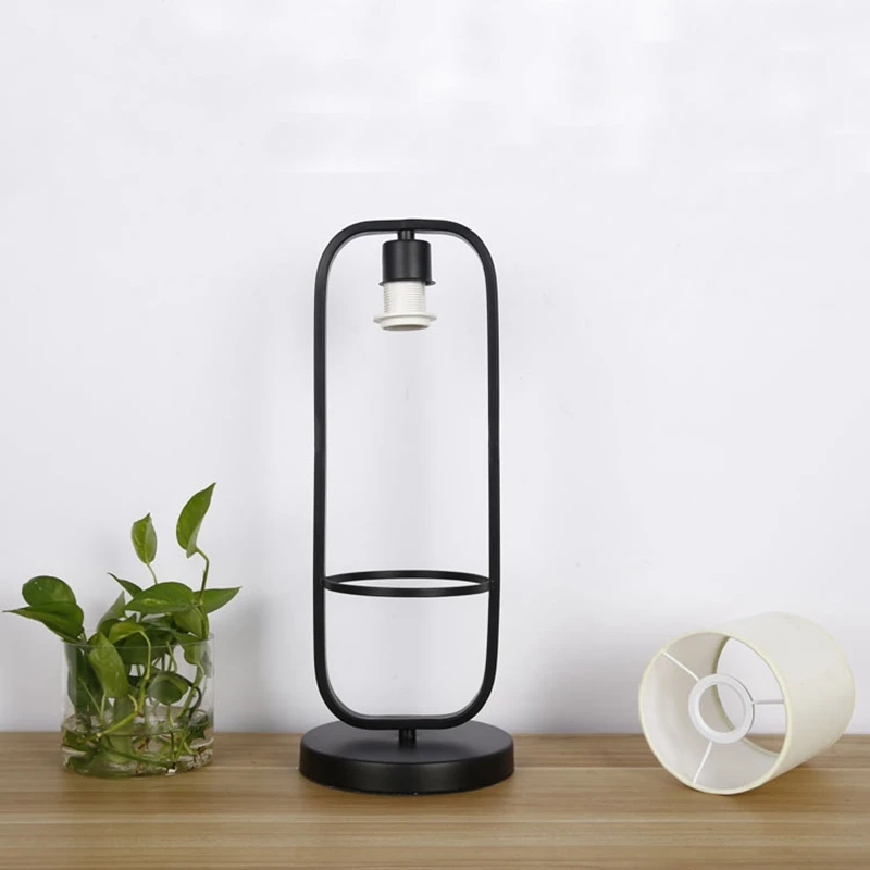 Creative Plant Table Lamp Study Bedroom Bedside Lamp Reading Living Room Table Light with Clear Glass Basin Home Decoration Lamp (1)