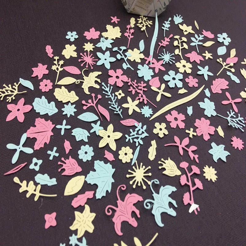 

Leaf Flowers Metal Cutting Dies Mold Scrapbook Paper Craft Supplies for DIY Photo Album Best Price