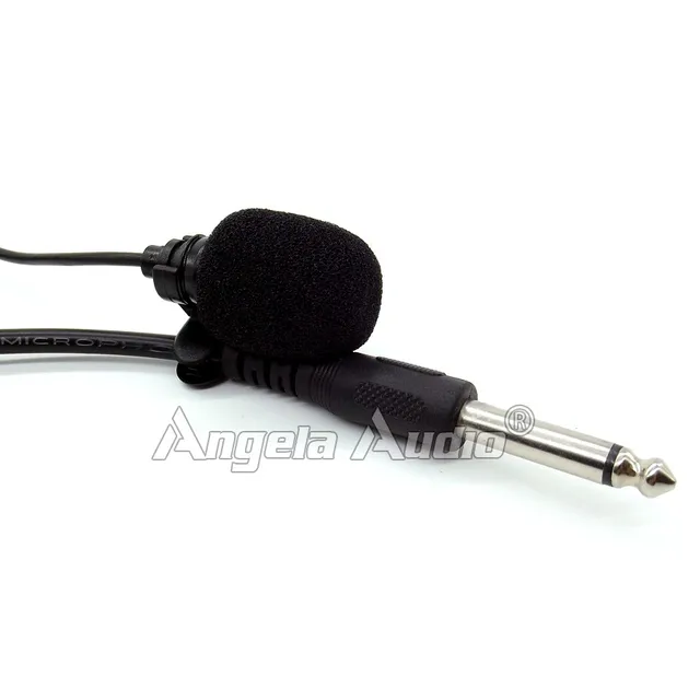 Instruments Professionnels Pince À Cravate Microphone Condensateur Lavalier  Revers Microphones Amplificateur De Voix Haut Parleur Mélangeur Audio  Microfone Lapela Mic Du 14,1 €