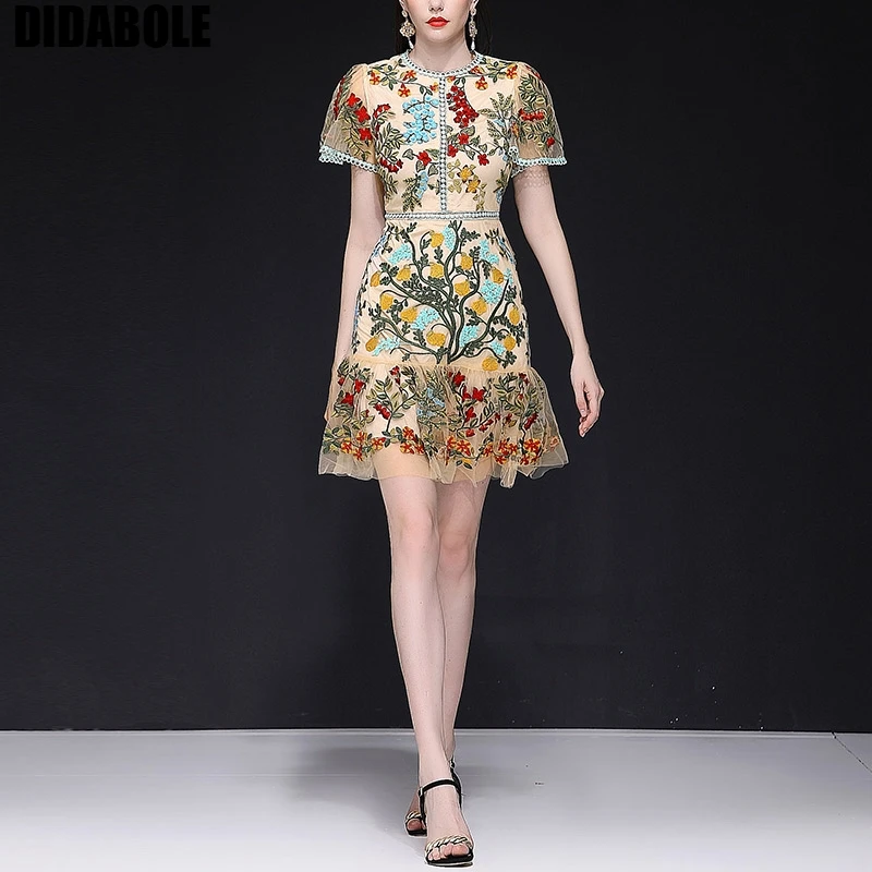 Lotus Leaf Edge|Dresses| - AliExpress