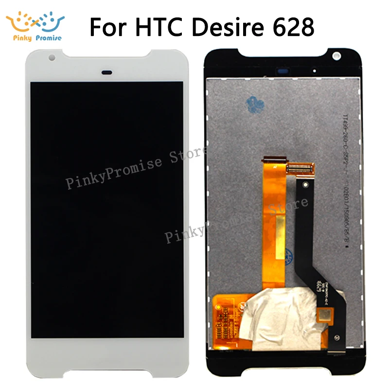 Для HTC Desire 628 ЖК-дисплей кодирующий преобразователь сенсорного экрана в сборе для