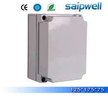 31% Лучшие Горячая Распродажа IP66 125*175*100 мм Маленькая Водонепроницаемая пластиковая Клеммная коробка Высокое качество DS-AG-1217-1