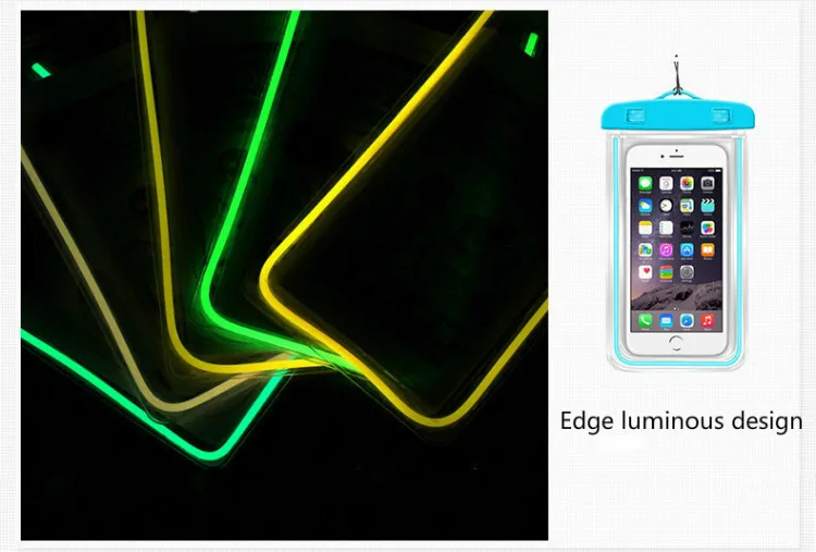 Универсальный Водонепроницаемый Чехол для телефона, сухая сумка для мобильного телефона, чехол для iPhone, samsung, huawei, до 6,0 дюймов, ПВХ, герметичный, прозрачный карман для телефона