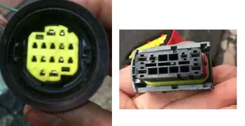

Car connector FOR headlight plug USED