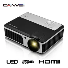 CAIWEI A5 видео ТВ светодиодный проектор Цифровой HDMI USB Главная Театр Портативный проектор для видео мобильного телефона labtop развлечения