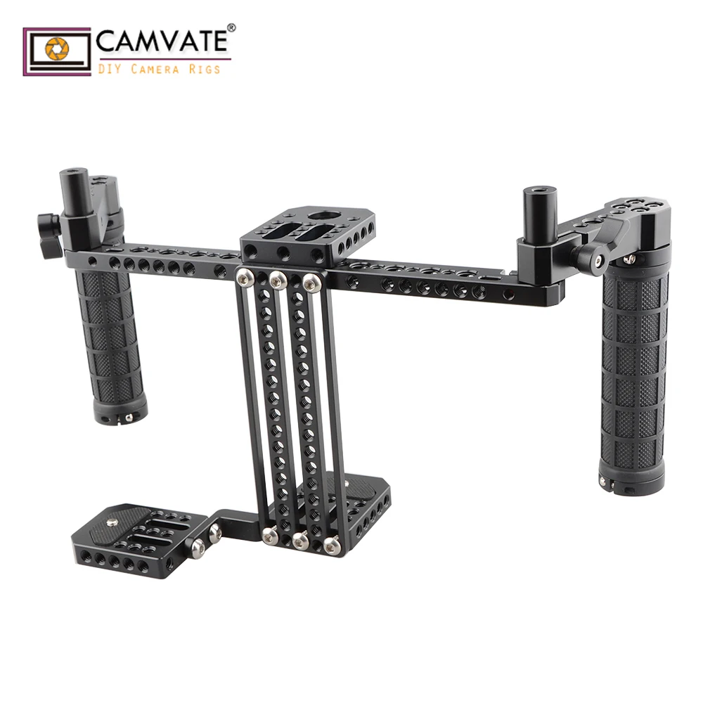 Camvat алюминиевый стабилизатор DSLR ручной монитор клетка комплект(базовый) C1785 камера аксессуары для фотосъемки