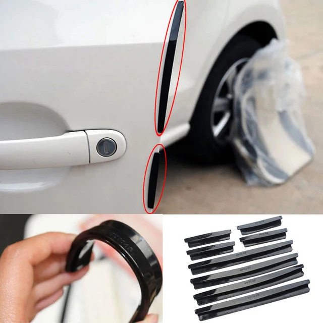 8Pcs/Set Auto Car Door Guard Edge Corner Bumper Guards Buffer Trim