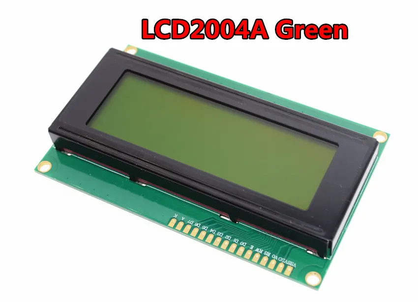 

Free shipping LCD Board 2004 20*4 LCD 20X4 5V Green screen LCD2004 display LCD module LCD 2004 for arduino