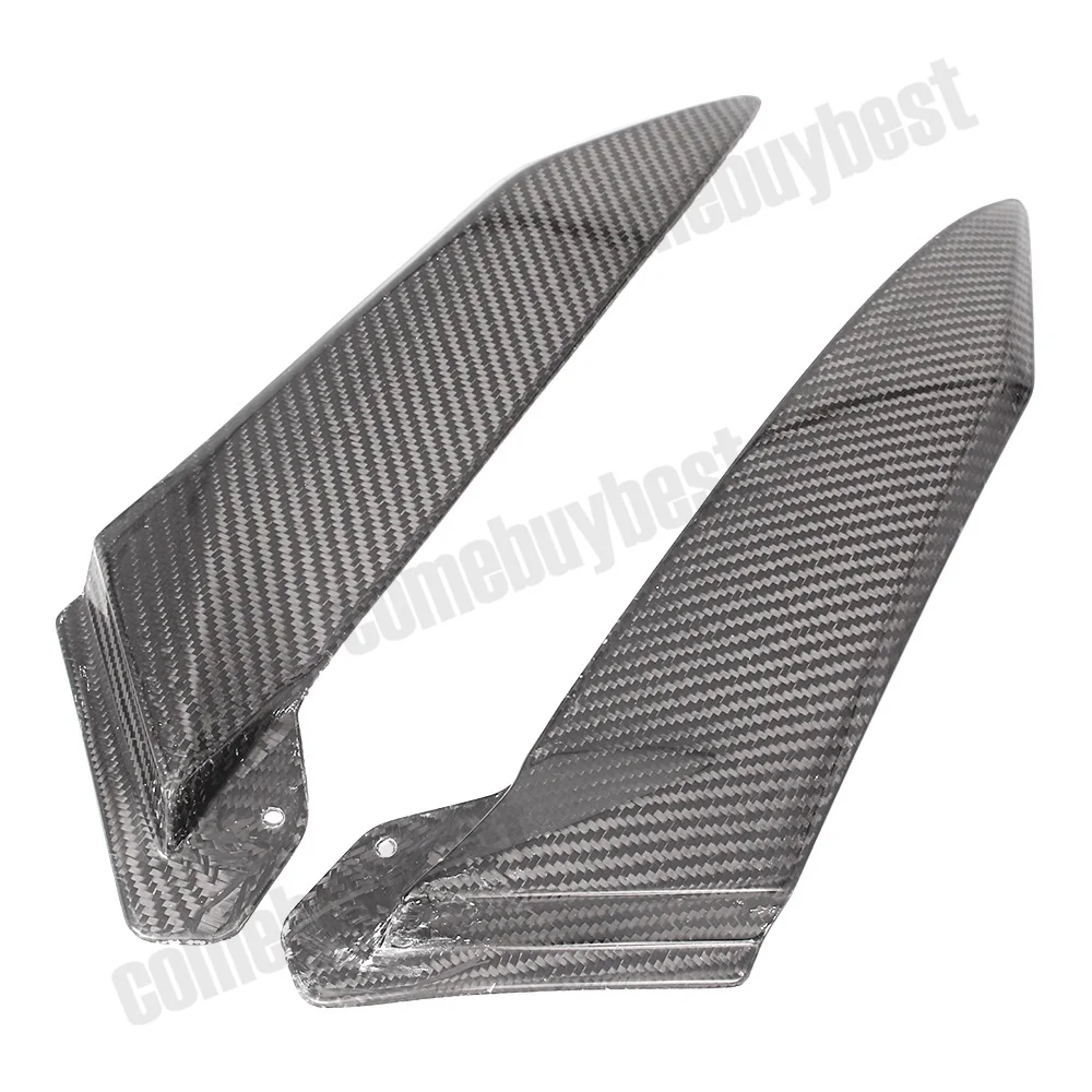 

2PCS Carbon Fiber Tank Side Cover Panel Faring Fit For Yamaha YZF R1 2002 2003