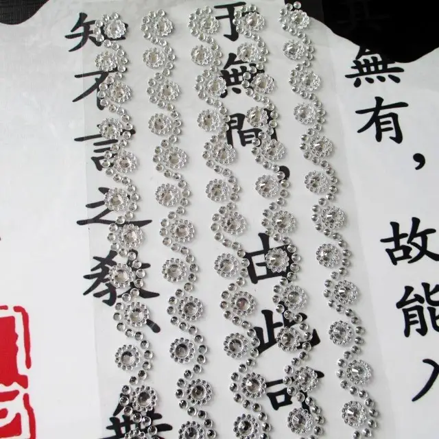 10 sheets flourish border rhinestone stickers scrapbooking paper rhinestone stickers sheets