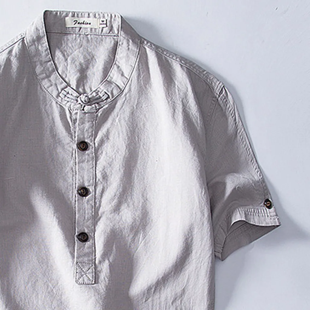 Мужская рубашка chemise летняя классная тонкая дышащая полосатая хлопковая рубашка на пуговицах топы с короткими рукавами гавайская рубашка camisas
