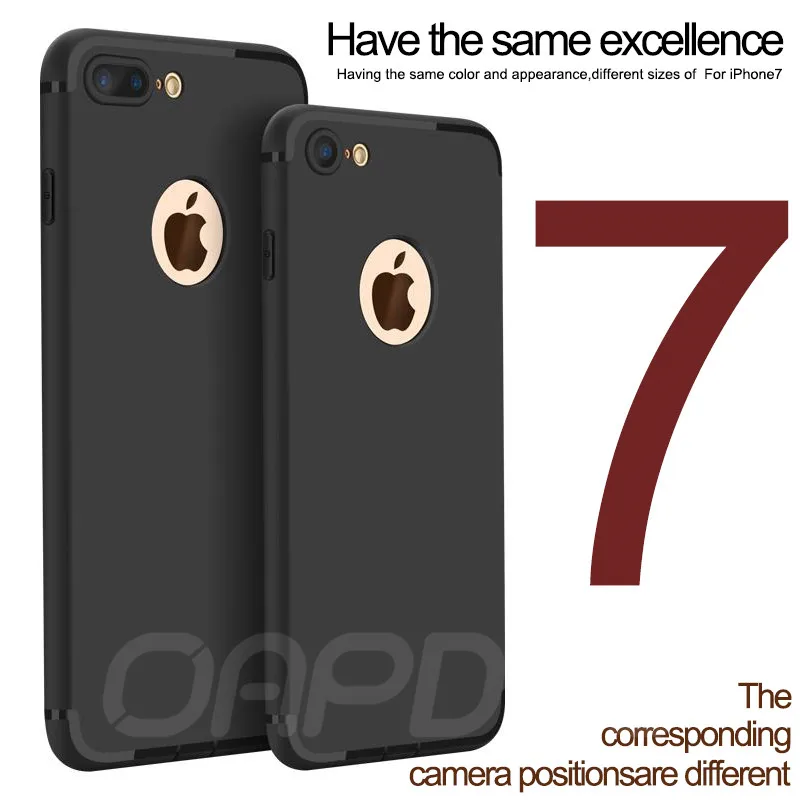 Luxury Back Matte Soft Silicon Case For iPhone 7 8 6 6S Plus Cases Full Cover For iPhone X XR XS Max 5 5S SE Phone Case Coque