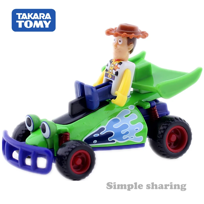 TOMICA TOY STORY 02 WOODY& RC Дисней Такара TOMY автомобиль двигатели литье под давлением металлическая модель подарок детские игрушки комментарии