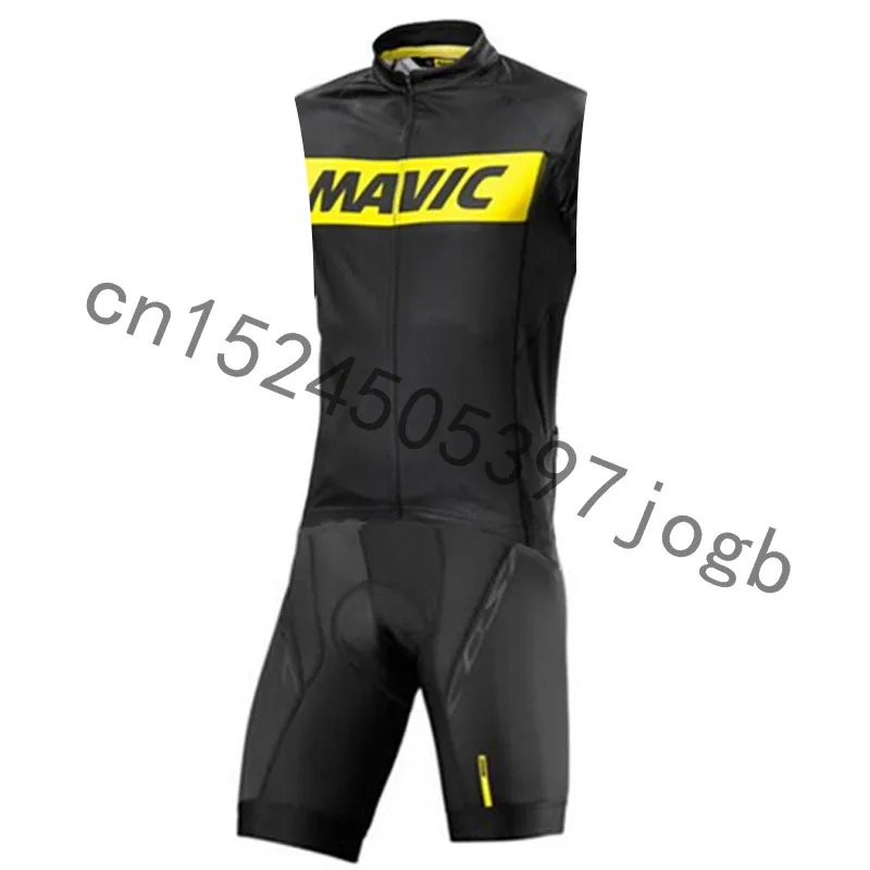 MAVIC Pro Team, спортивный костюм для велоспорта, Триатлон, Ropa Ciclismo, Майо, комбинезон для шоссейных гонок, облегающий костюм без рукавов, комплект из Джерси