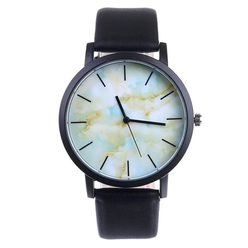 New Original brand Marble Style Watches Men Women Sport Casual Quartz Watch High quality Leather WristWatch 3