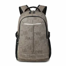 Marque Urbaine Fraîche Toile Sac À Dos Hommes Unisexe Lumière Mince Minimaliste Mode Sac À Dos Femmes Ordinateur Portable Sac À Dos Sac D’école Occasionnel Sacs
