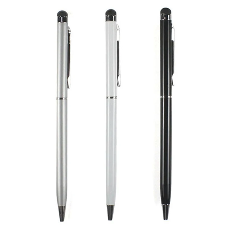

Good Price 3 X 2in1 Capacitive Touch Screen Stylus with Ball Point Pen For IPad IPhone IPod Capacitive Screens Devices A20